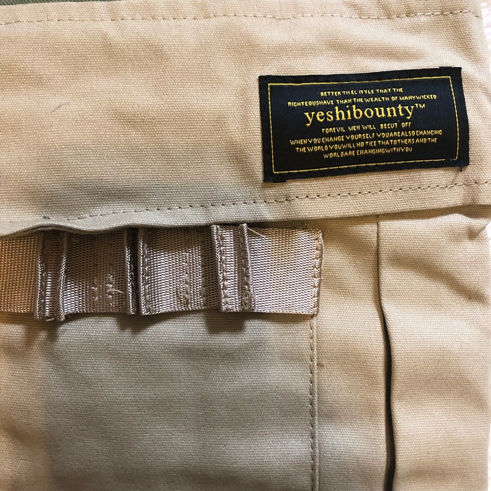 okami black and green men’s cargo pants | XL - Picture 3 of 5
